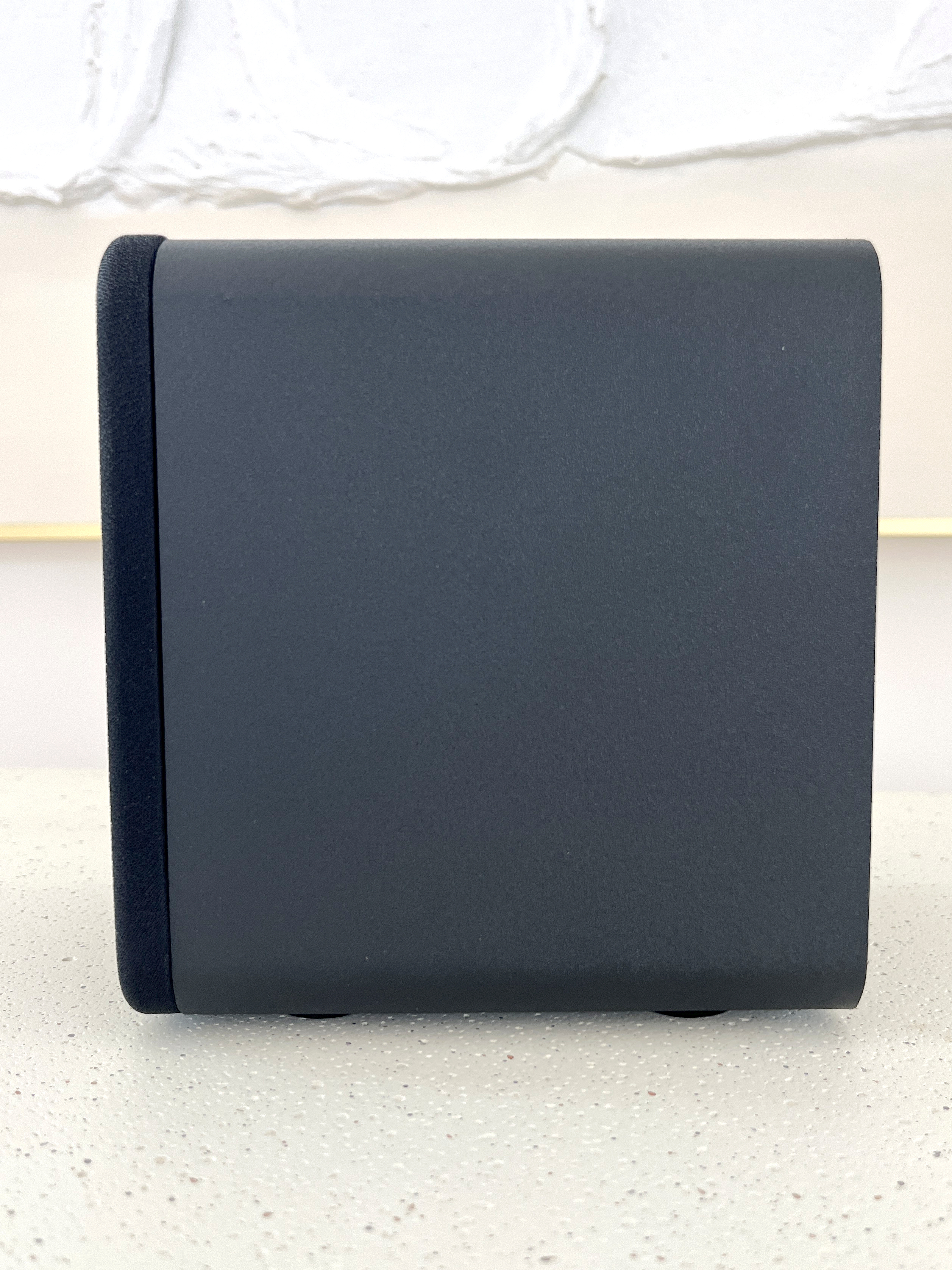 HouseWaves - One, side view — compact cabinet with rounded edges