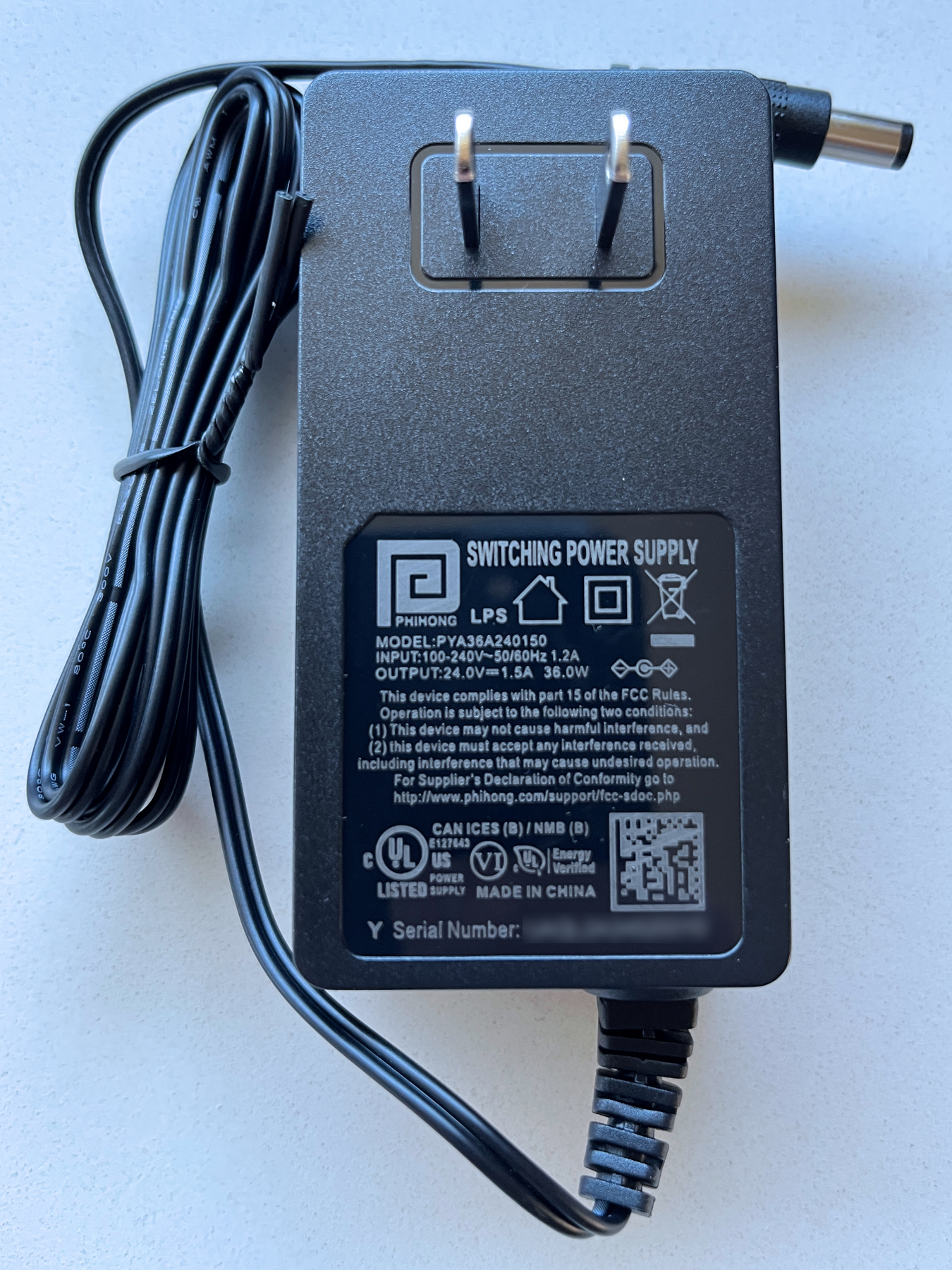 Power supply thumbnail