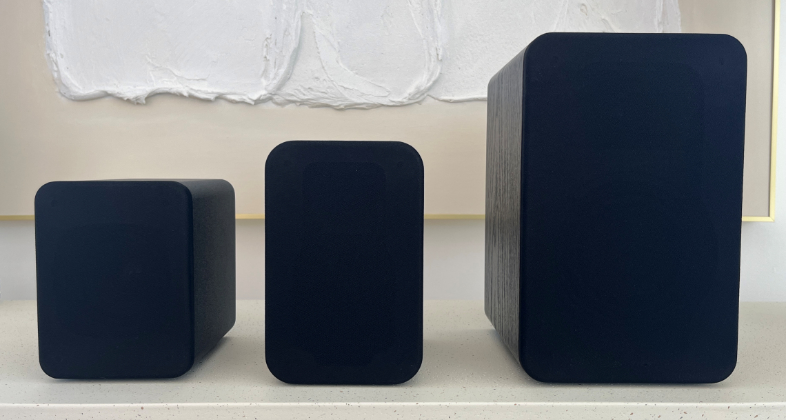 HouseWaves desktop and bookshelf speakers for Home Assistant whole home audio and notfications