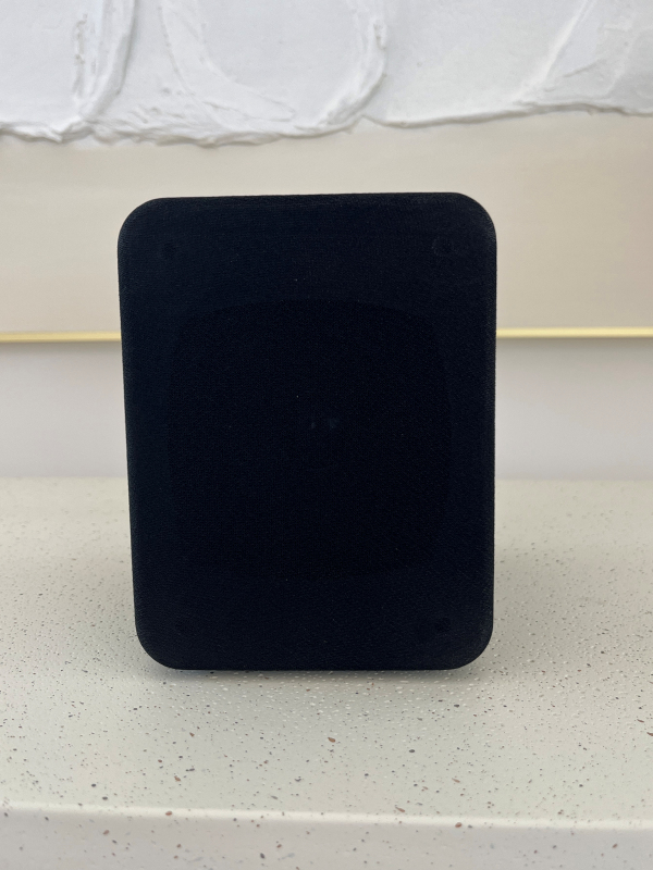 HouseWaves Two video — dual driver speaker playing music via Home Assistant Music Assistant